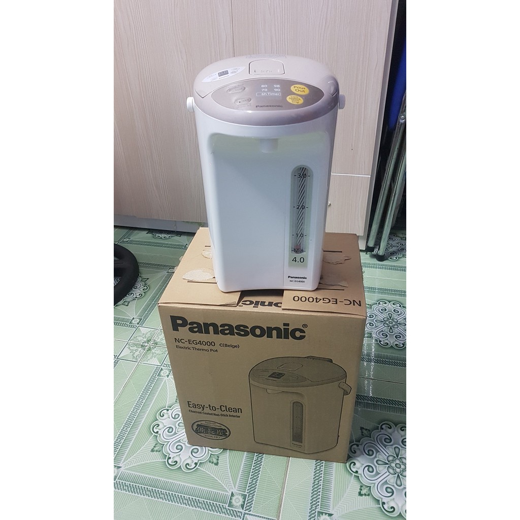 Bình thủy điện Thái Lan Panasonic NC-EG4000CSY 4 Lít