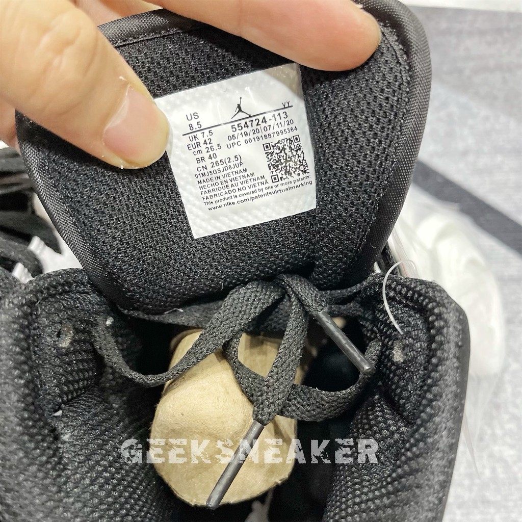 [GeekSneaker] Giày Thể Thao * Sneaker Jordan 1 Mid White Black | BigBuy360 - bigbuy360.vn