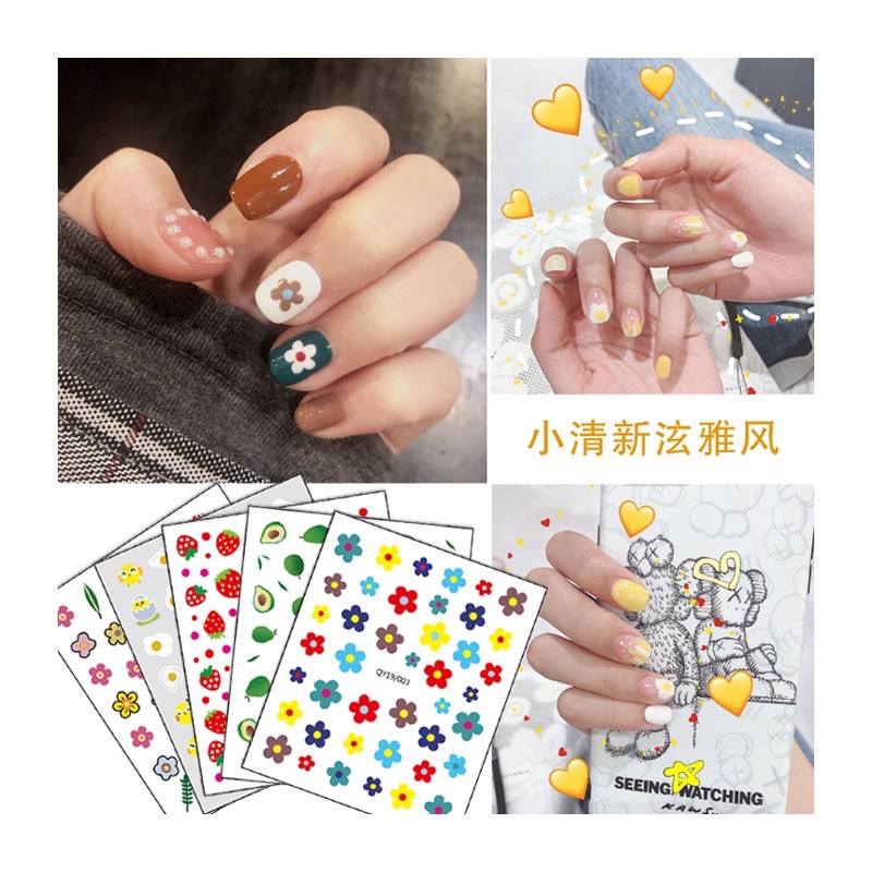 Sticker trang trí móng nhiều bộ sưu tập