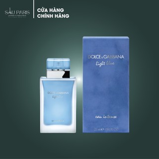 Nước hoa D&G Light Blue eau intense dành cho nữ, mùi hương tươi mát cho mùa hè (Mẫu thử 10ml)