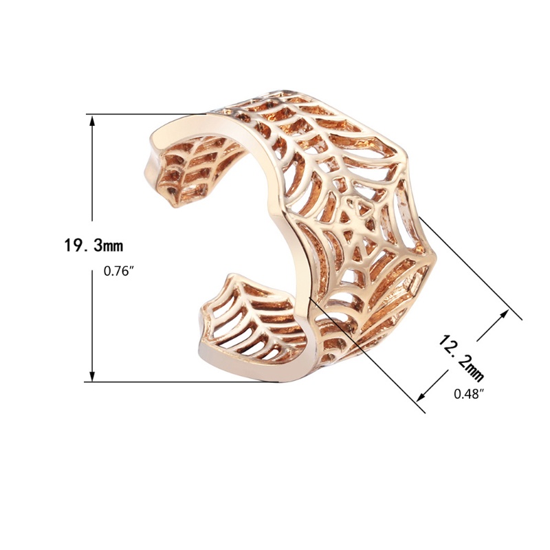 Nhẫn Hở Bằng Hợp Kim Chống Nước Chống Rỉ Điều Chỉnh Được Thời Trang Trang Sức Tiệc Tùng