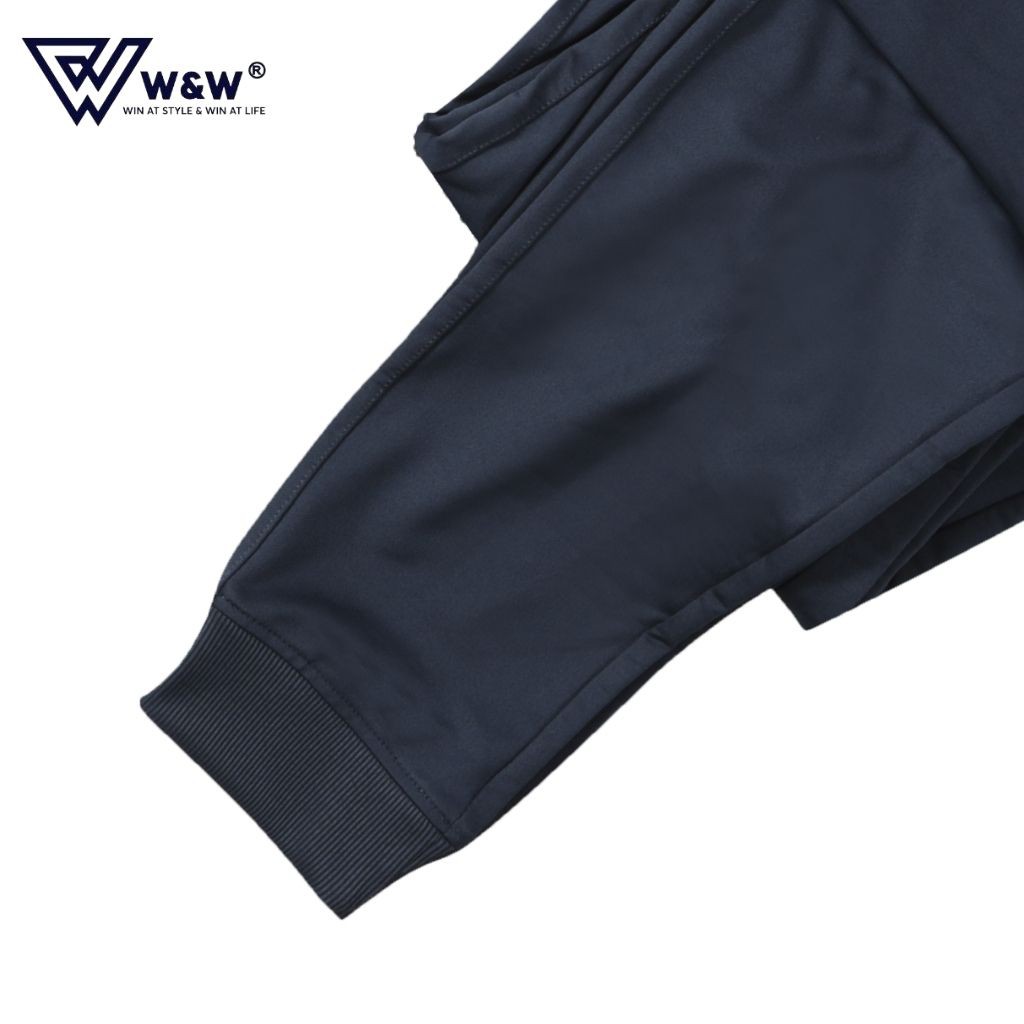 Quần Thể Thao Nam W&amp;W Thiết Kế Bo Gấu Cùng Túi Chéo Không Khóa Tạo Sự Khỏe Khoắn Năng Động Phù Hợp Nhiều Lứa Tuổi QWHW17