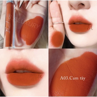 Son b.a luxury v3 - son kem hữu cơ siêu lì mềm môi không chì cao cấp full size
