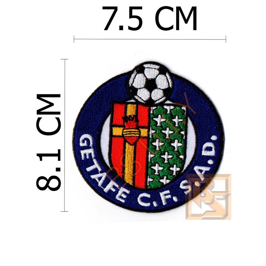 Móc treo quần áo Bàn ủi Vải thêu Logo Getafe C.F.S.A.D. Tay cầm