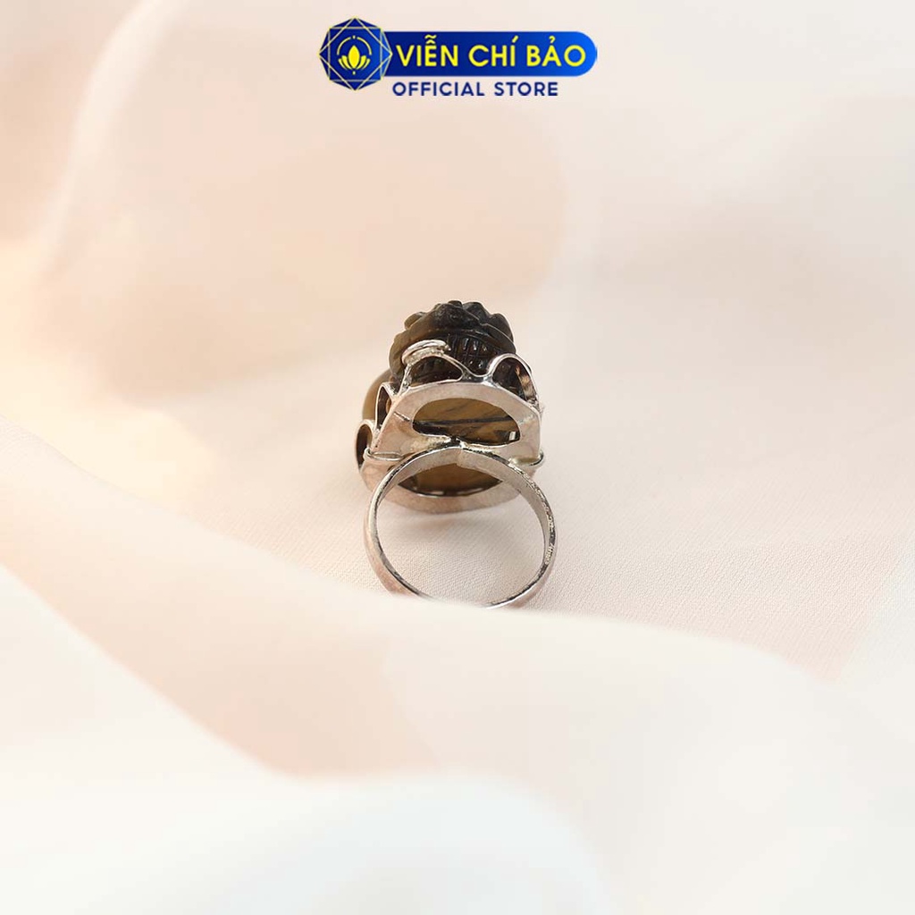 Nhẫn bạc nữ Tỳ Hưu Thiên Lộc đồng xu bạc 925 bình an thời trang phụ kiện trang sức nữ Viễn Chí Bảo N400161