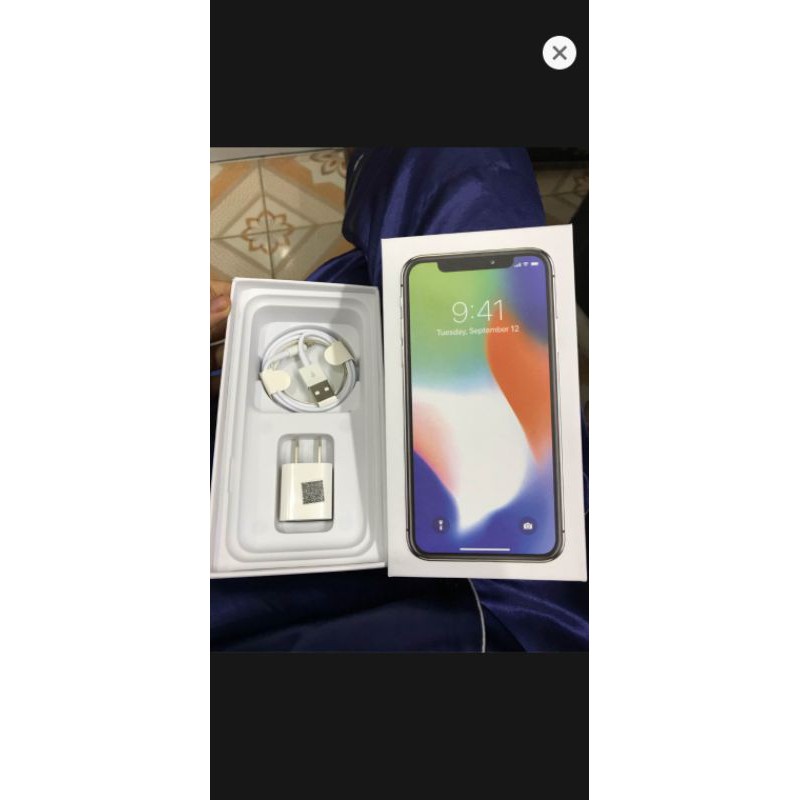 Điện thoại Iphone X 64gb/256G .Trắng-Đen.Máy chính hãng.Có Feace ID