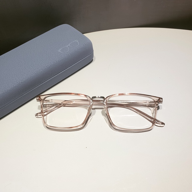 Gọng kính cận nam nữ Qiwa Eyewear, gọng kính mắt nhựa dẻo mắt vuông màu sắc thời trang- 2165 | BigBuy360 - bigbuy360.vn