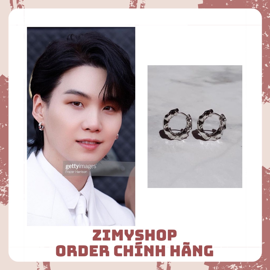 CHÍNH HÃNG KHUYÊN TAI INES JUSTLOVER SUGA BTS