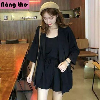 Set vest đùi 3 món