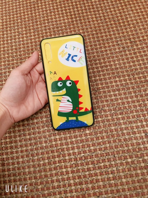 Ốp lưng sam sung A50 hình thú nền Vàng