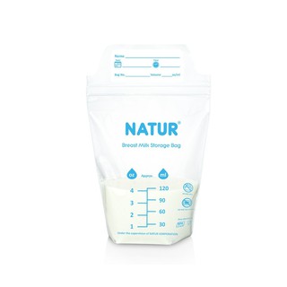 Túi trữ sữa Natur Thái Lan (120ml/ hộp 30 túi)