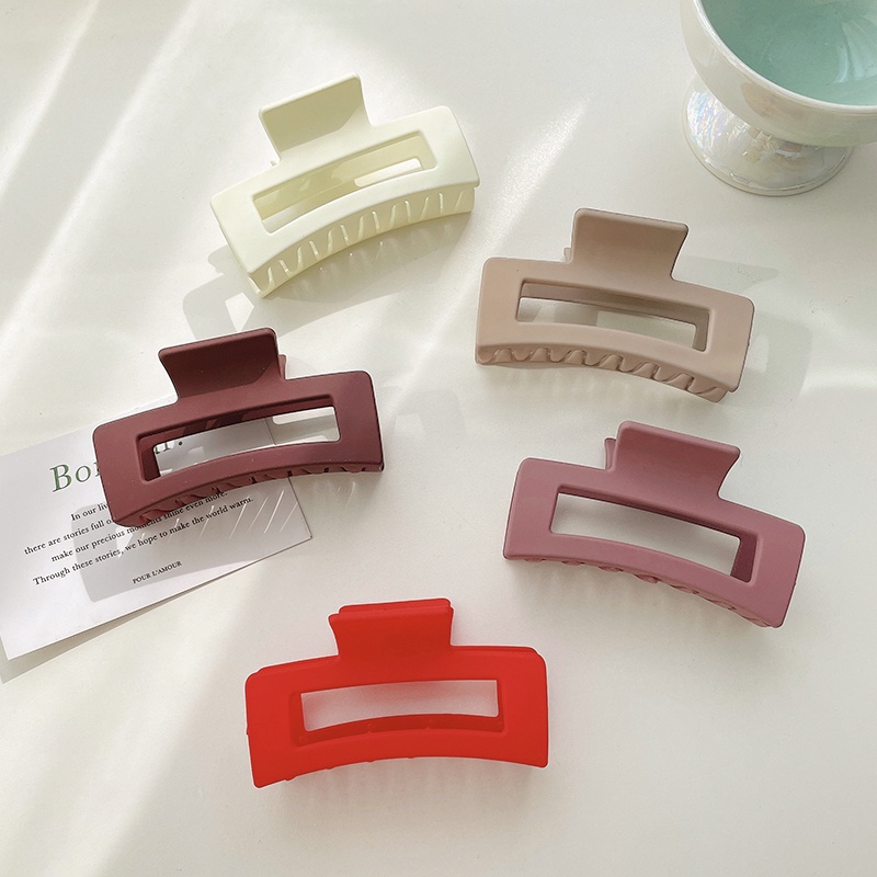 Kẹp tóc hình cá mập bằng Acrylic thời trang thu đông Hàn Quốc cho nữ