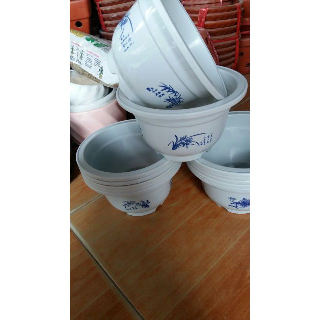 Bán (rẻ) Chậu trồng cây rộng 23cm cao 14cm hàng nhập khẩu.