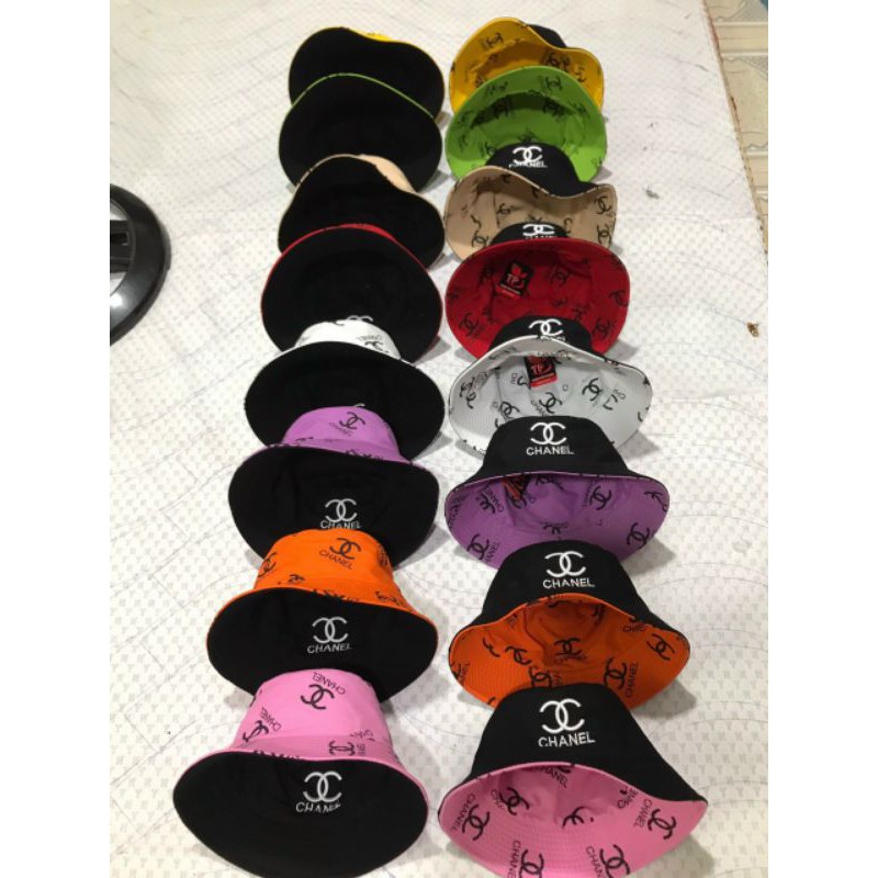 Nón bucket thời trang 2 mặt