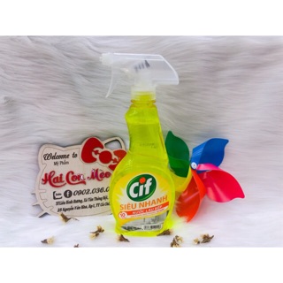Nước Xịt Lau Nhà Bếp CIF Chai 520ML