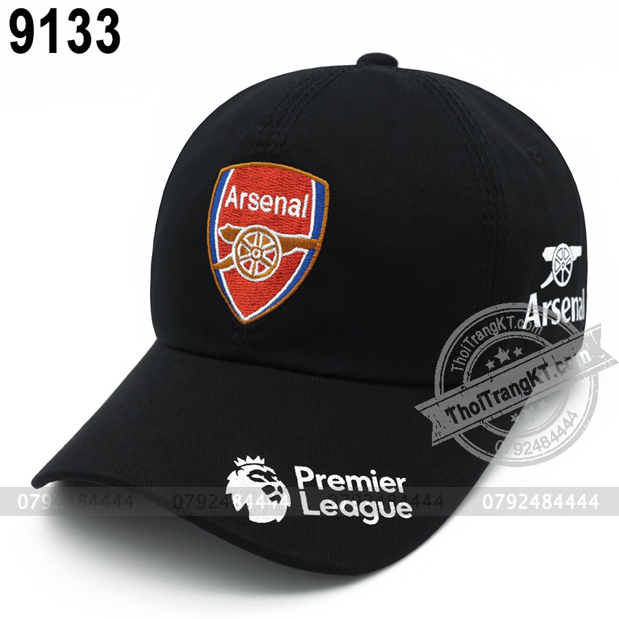 [CHUYÊN SỈ] Nón kết, nón lưỡi trai, mũ nón bóng đá Arsenal