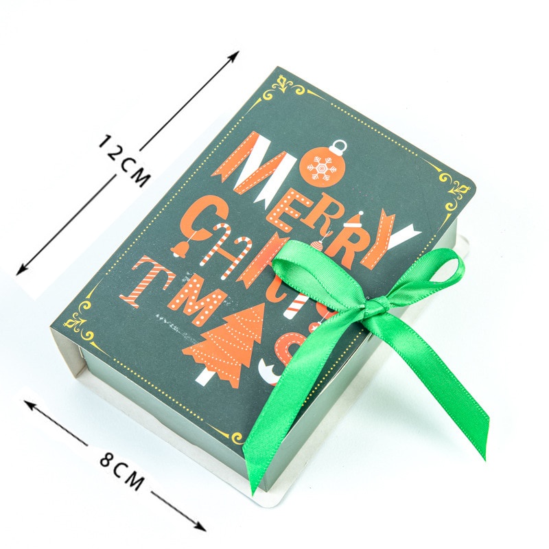 Túi Giấy Đựng Quà Giáng Sinh / Kẹo In Họa Tiết Ông Già Noel Dễ Thương