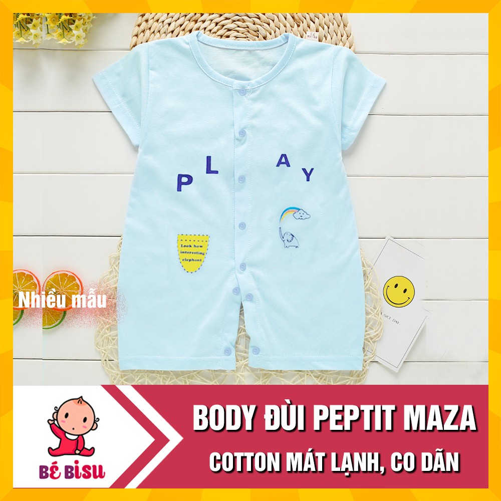 Body đùi thun lạnh chất Peptit Maza Kids cho bé 0-9 tháng