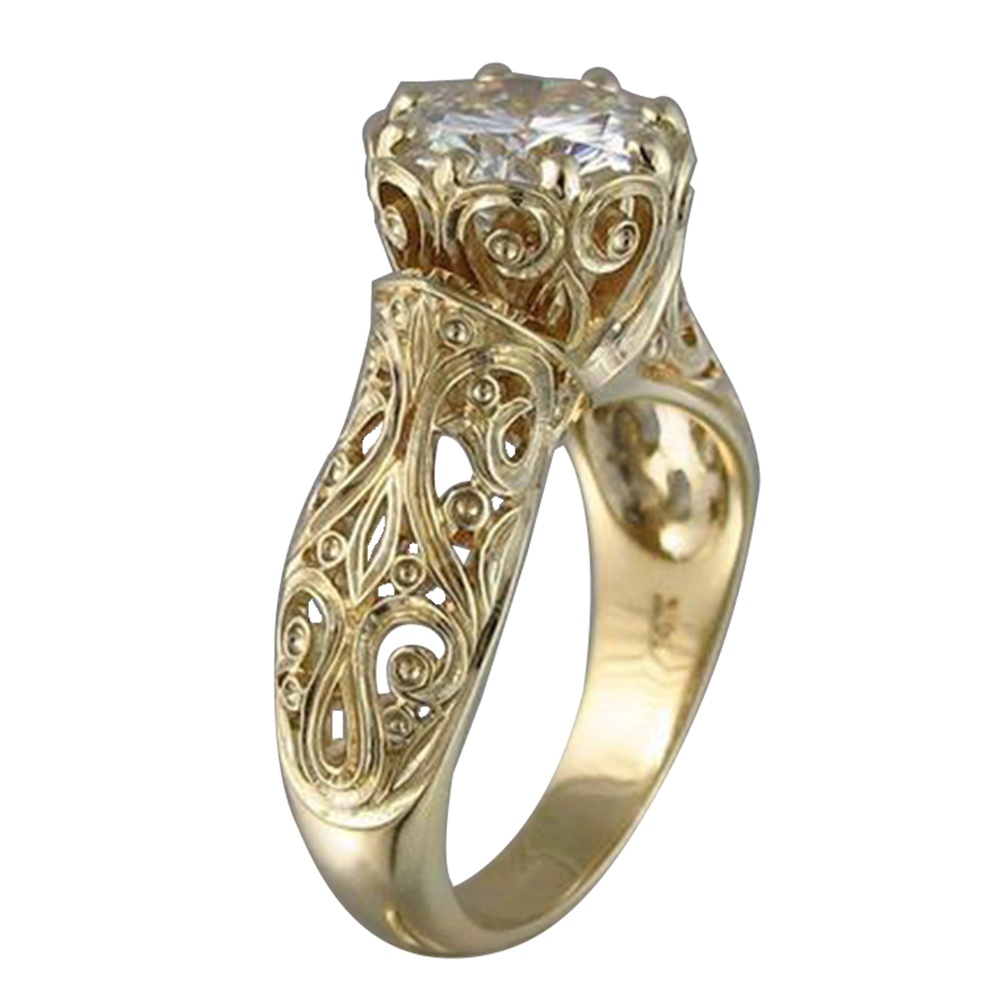 Nhẫn Hợp Kim Hình Số 8 Đính Đá Thời Trang Cho Nữ