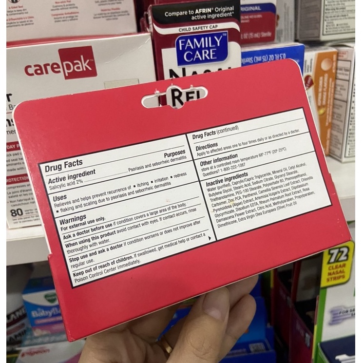 Kem bôi giảm vảy nến Sheffield Psoriasis Relief 28g - USA