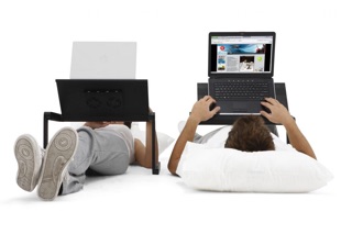 [SALE 10%] Bàn học laptop gấp gọn sơn tĩnh điện