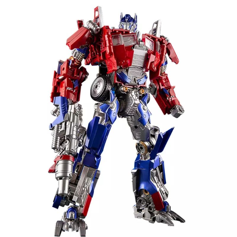 Sẵn kho new Mô hình transformers Optimus prime robot biến hình H6003-6 bmb black mamba