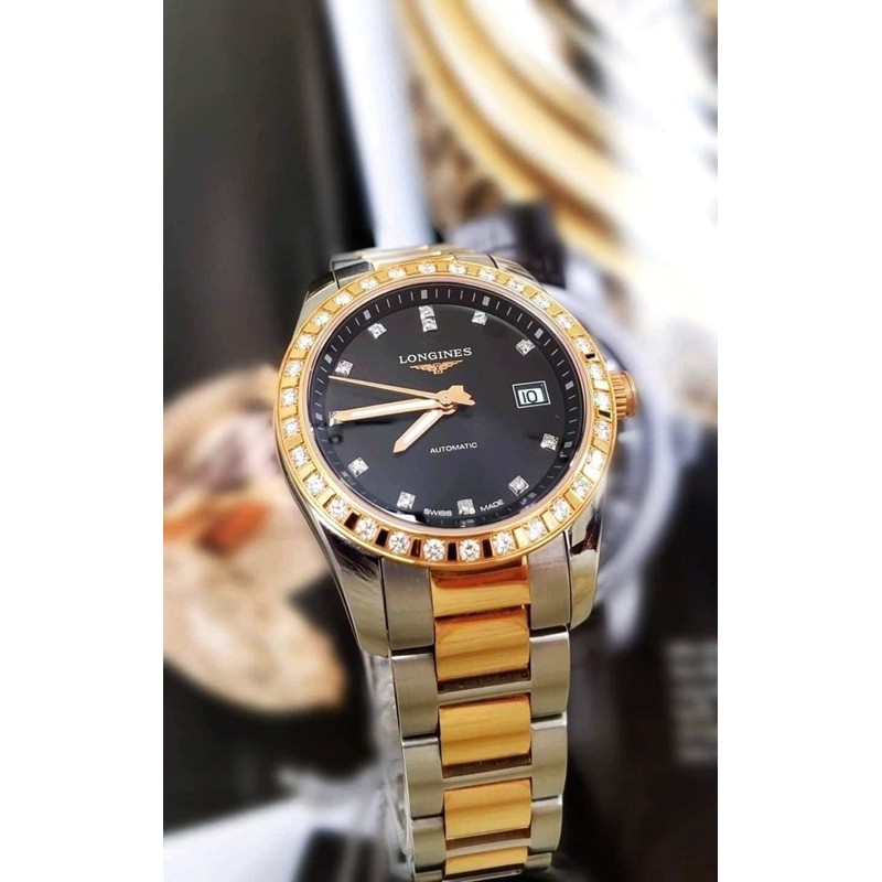Đồng hồ nữ LONGINES Conquest Diamond Automatic