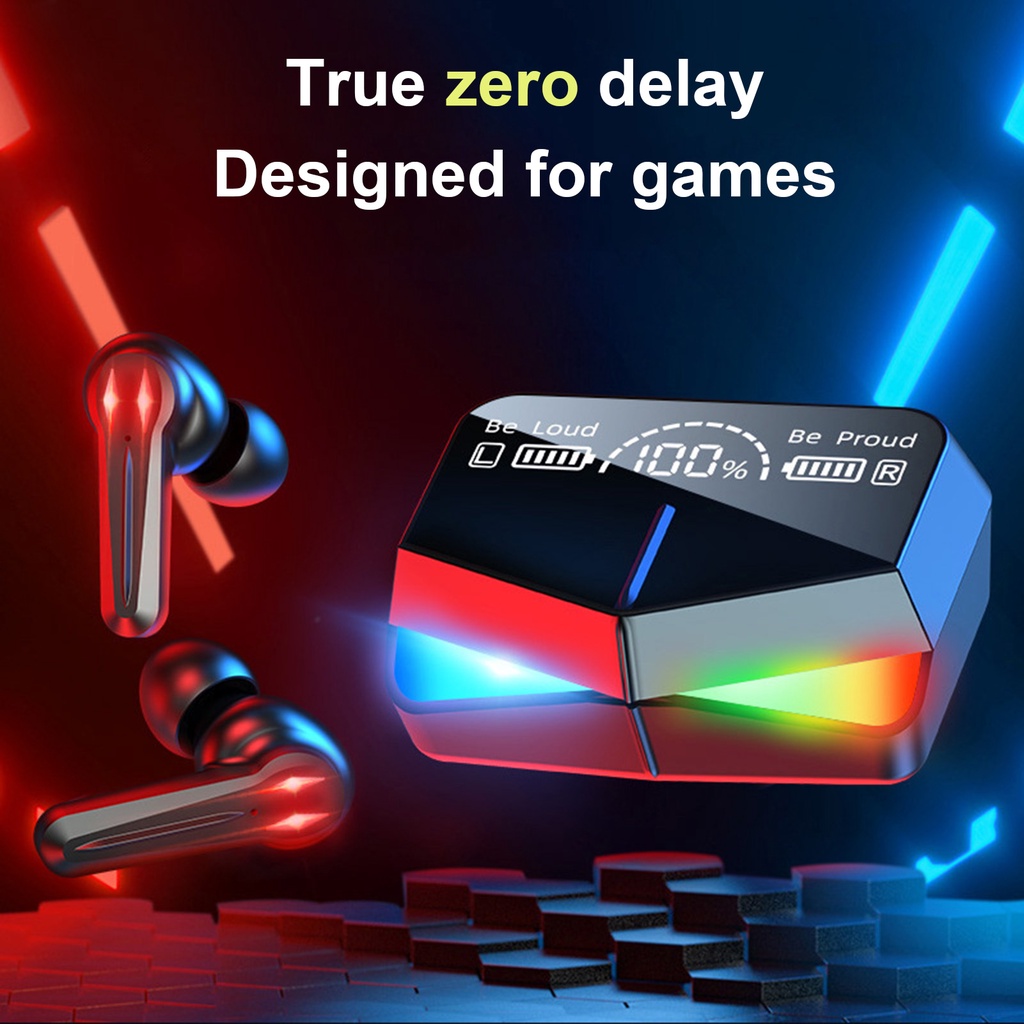 Tai Nghe Bluetooth 5.0 Không Dây Bur_M28 Âm Thanh Sống Động Chất Lượng Cao