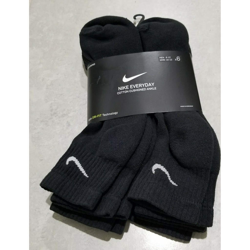 Vớ tất Nike Dri-fit Everyday Cushion Black  chính hãng