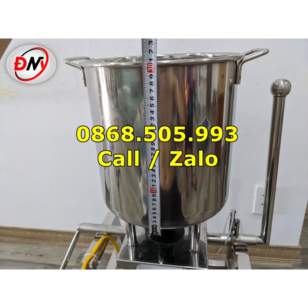 Máy xay pate 3.0Kw – xay thịt – cháo nhuyễn – xay gừng, riềng, sả, tỏi, ởt , máy làm sa tế - khung A Inox - Dao thả