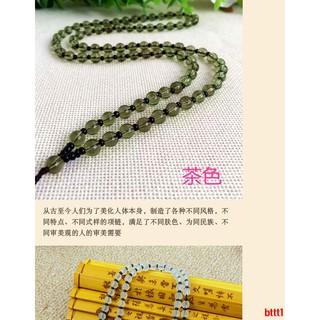 Dây Chuyền Mặt Đá Ngọc Bích Tròn 6mm
