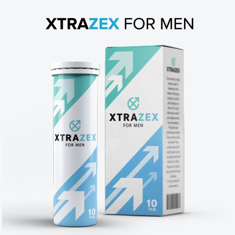 Viên sủi Nga Xtrazex - Thảo Dược - - Nội địa Nga