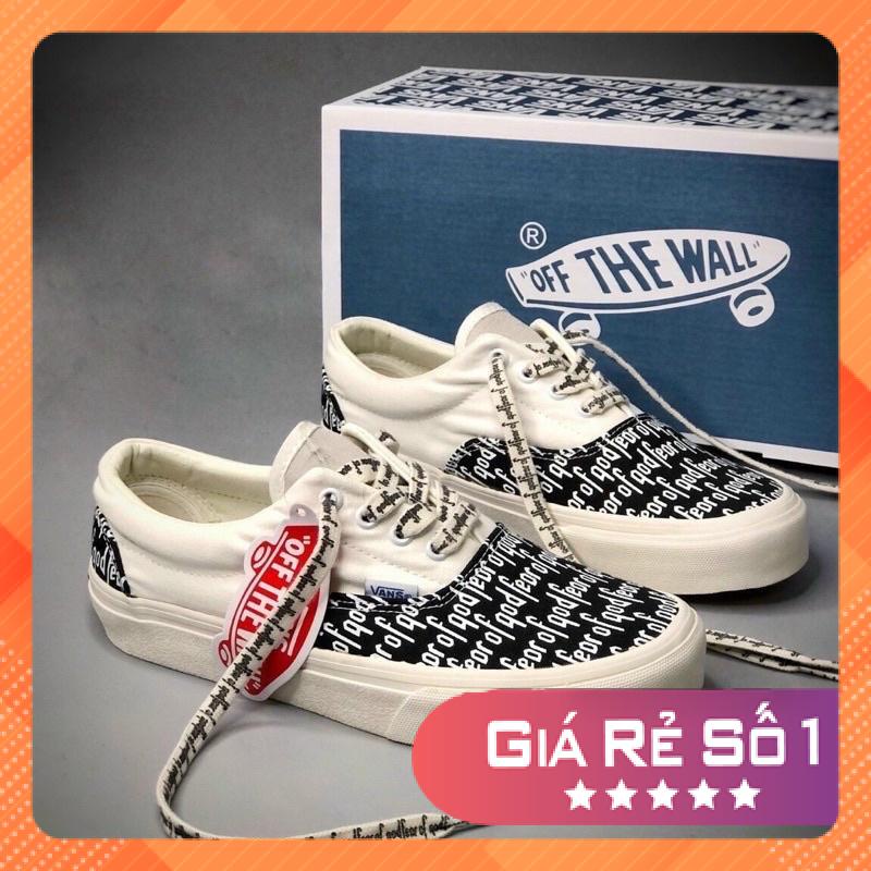 GIÀY VANS CHỮ FEAR OF GOD DÂY CHỮ NAM NỮ HÀNG FULL BOX