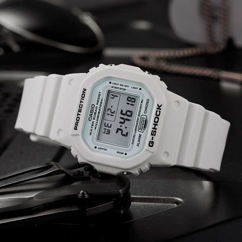 Đồng hồ Nam Dây Nhựa Casio G-Shock DW-5600MW-7A chính hãng bảo hành 5 năm Pin trọn đời