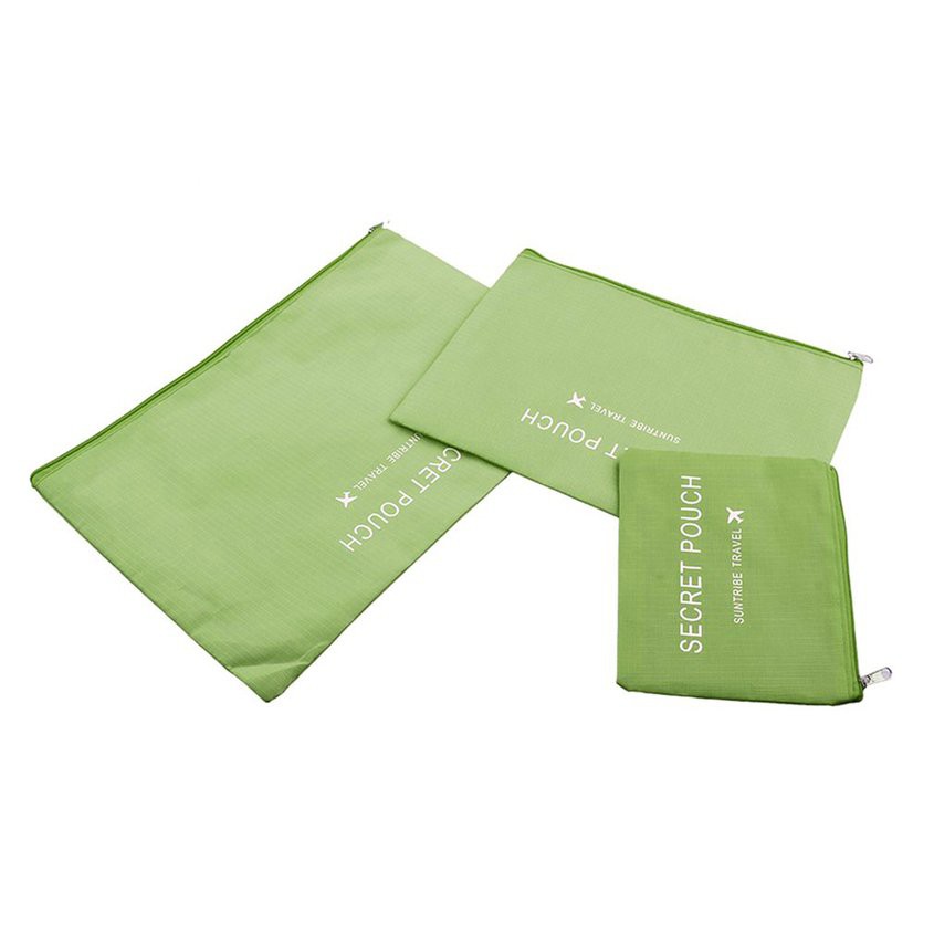 Bộ 6 túi đựng sắp xếp hành lý hình vuông 6pcs travel bag