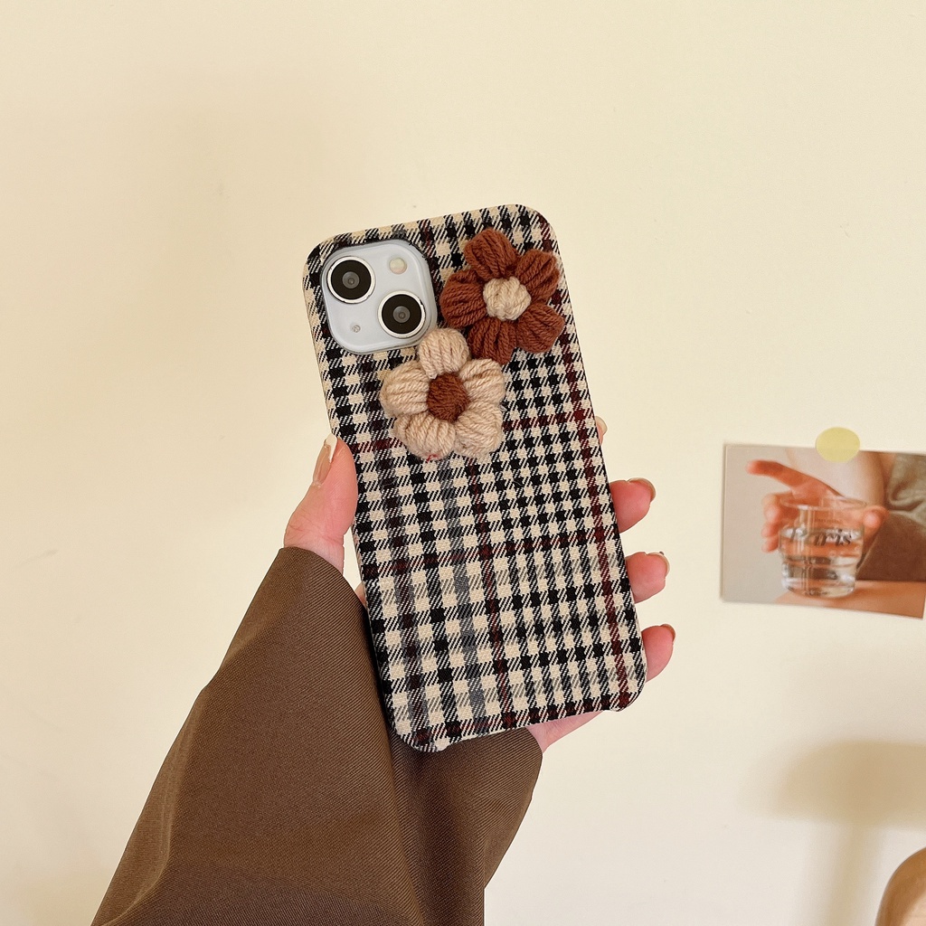 Ốp Điện Thoại Tpu Mềm Chống Sốc Thêu Hình Hoa Cho iPhone 14 13 12 11 Pro Xr XS Max 7 8 Plus