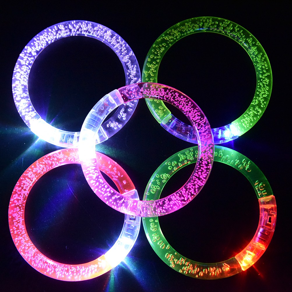 Vòng Tay Đèn LED Phát Sáng Điều Khiển Bằng Giọng Nói