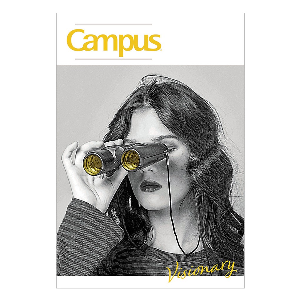 Vở A4 Campus Visionary 200 trang - dòng kẻ ngang có chấm