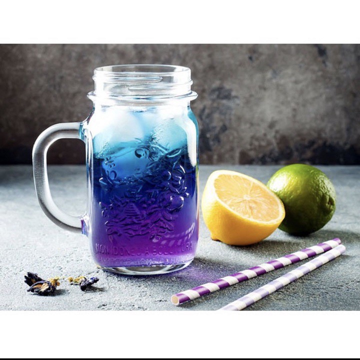 Gói 1 Kg Bột Hoa Đậu Biếc có giấy VSATTP và ĐKKD nguyên chất thiên nhiên 100%