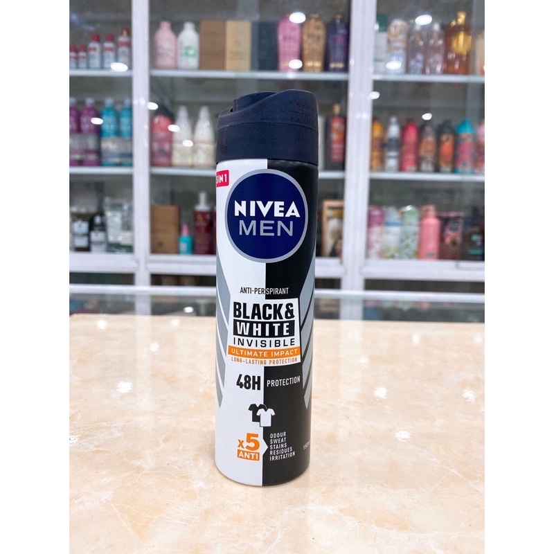 Xịt Khử Mùi và Ngăn Mùi Nivea Men 150ml