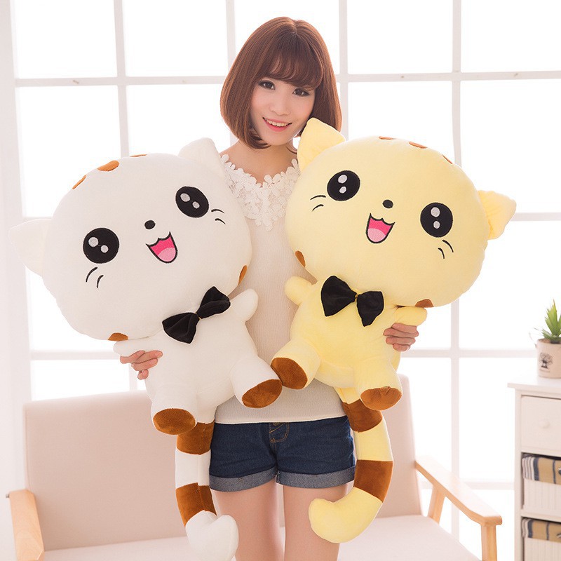 Mèo nhồi bông cao cấp dễ thương - Mèo cute nhồi bông