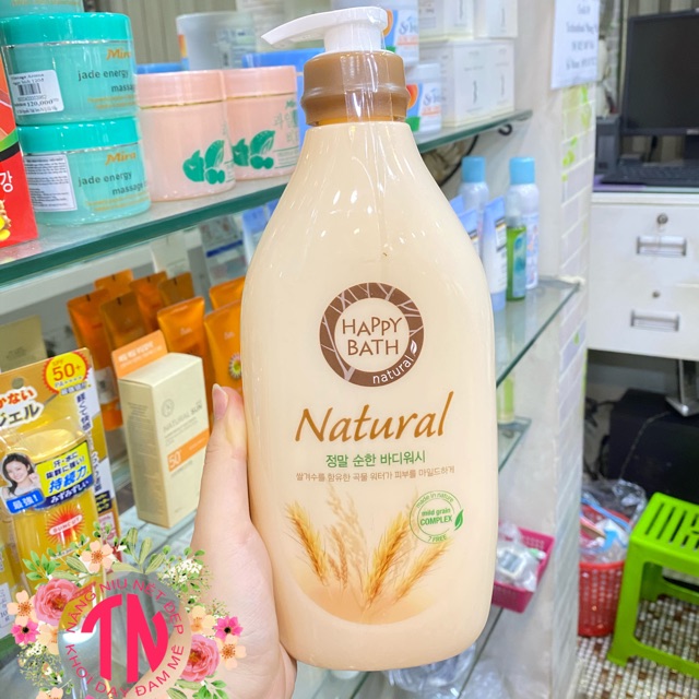 Sữa tắm Happy Bath - Hàn Quốc 900gr