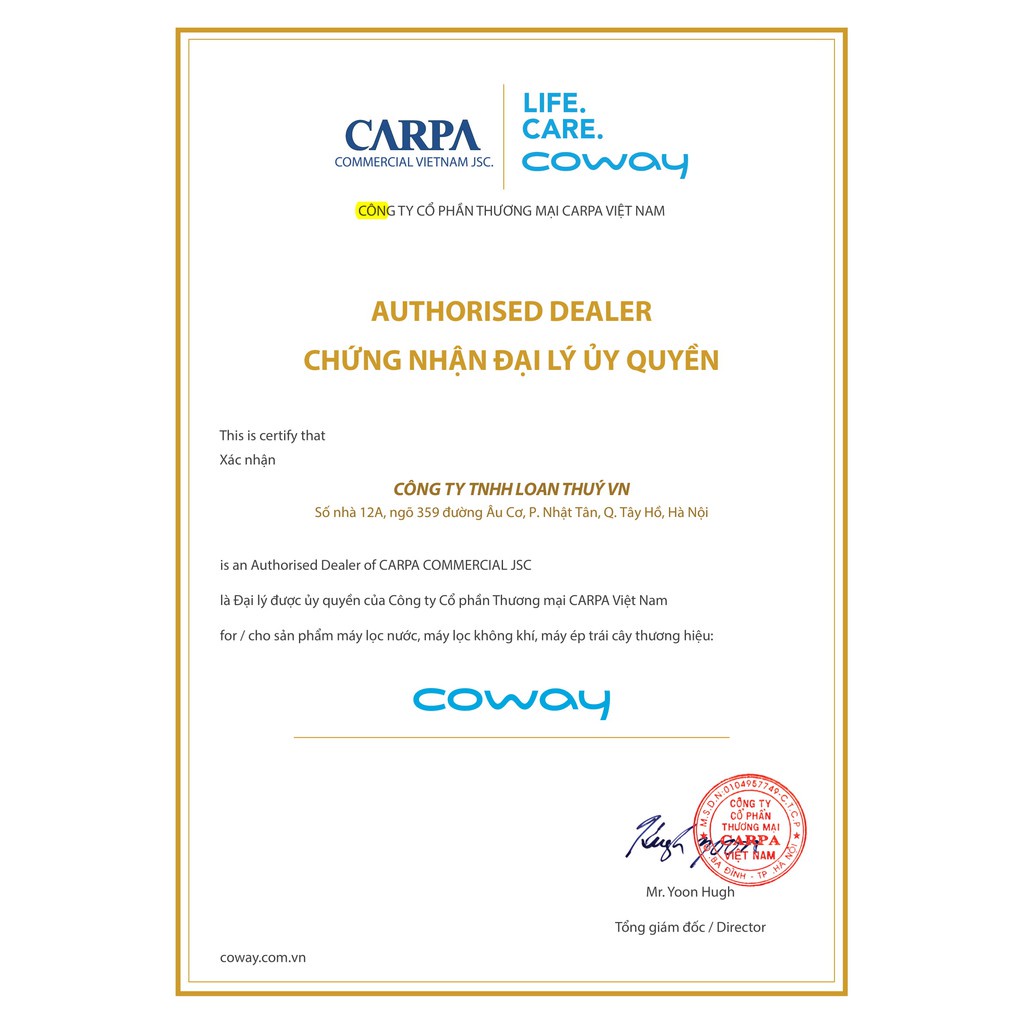 [COWAY AP-1008CH] Màng lọc trung gian A3 Coway AP-1008CH