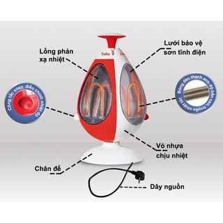 Đèn sưởi Saiko QH-1204