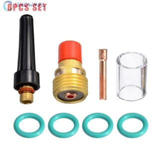 Bộ 8 Phụ Kiện Cho Máy Hàn Tig # 10 Tig Wp-17 / 18 / 26 2.4mm