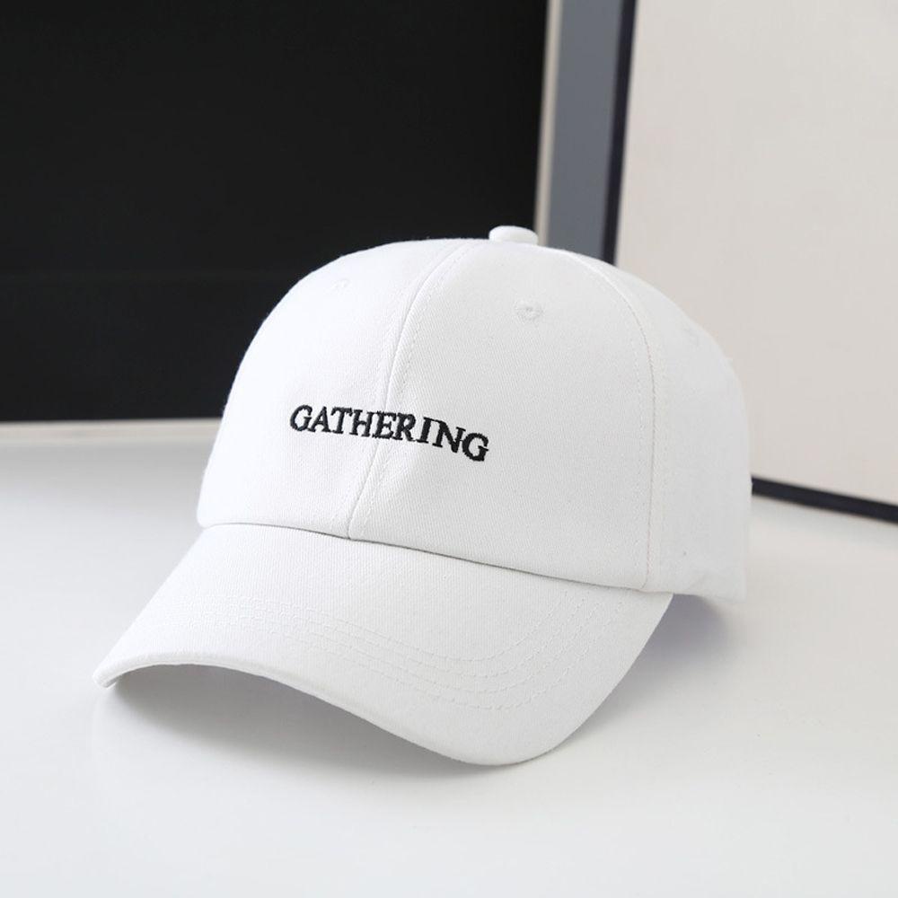 Mũ Lưỡi Trai Mềm Thêu Chữ Phong Cách Hip Hop Cho Nam Nữ