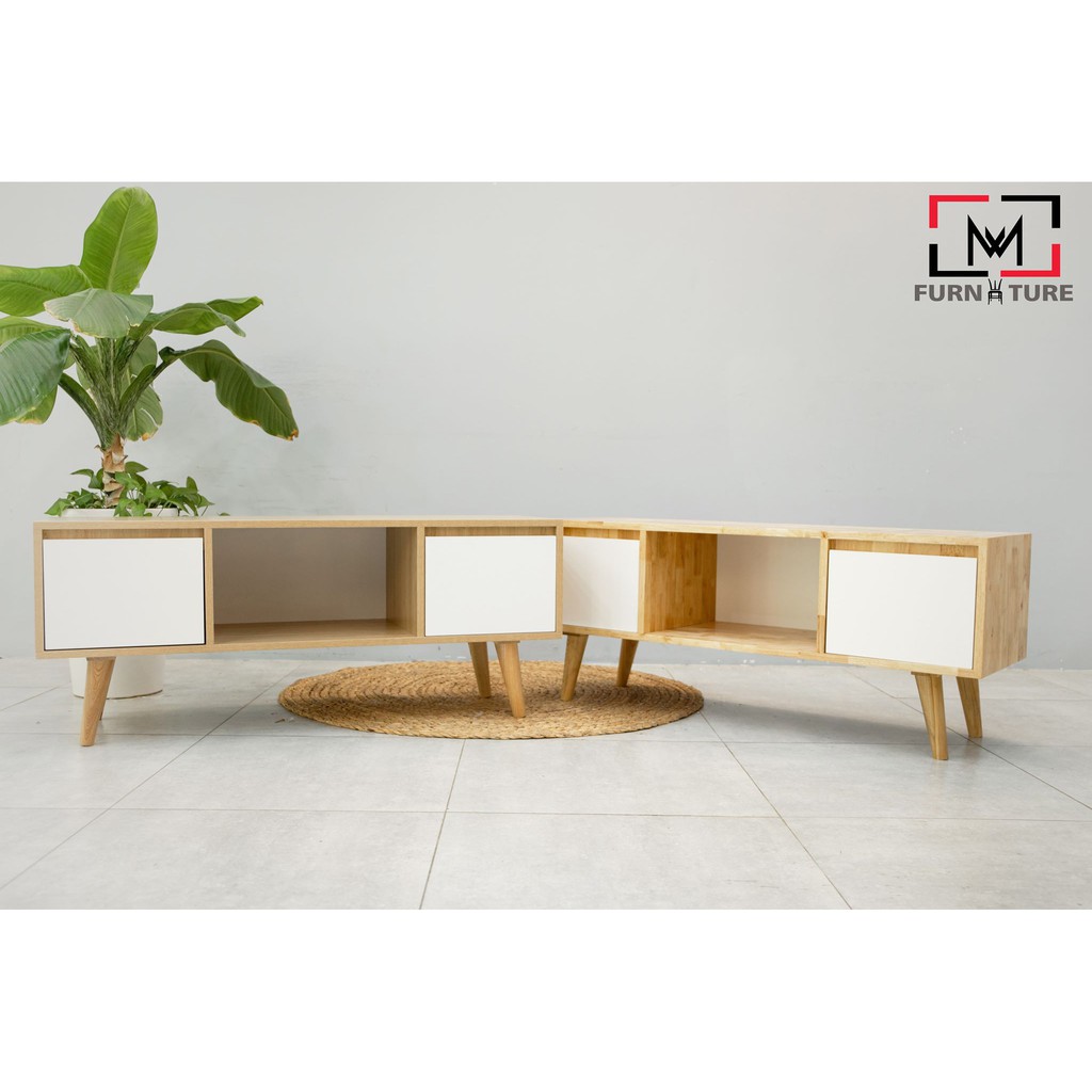 Kệ tivi kích thước theo yêu cầu thương hiệu MW FURNITURE - Nội thất căn hộ