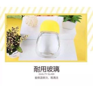 BÌNH THỦY TINH GIỮ NHIỆT DỄ THƯƠNG