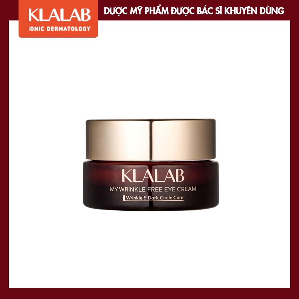 Kem dưỡng da vùng mắt  KLALAB Wrinkle Free Cream cải thiện nếp nhăn & làm sáng mịn da 20 gr | BigBuy360 - bigbuy360.vn