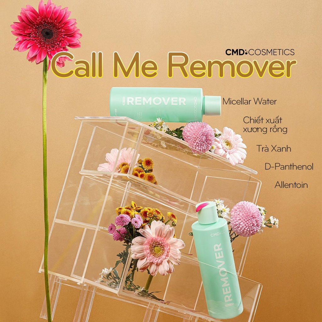 Nước tẩy trang Call me Remover